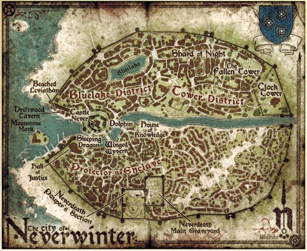 Neverwinter Map